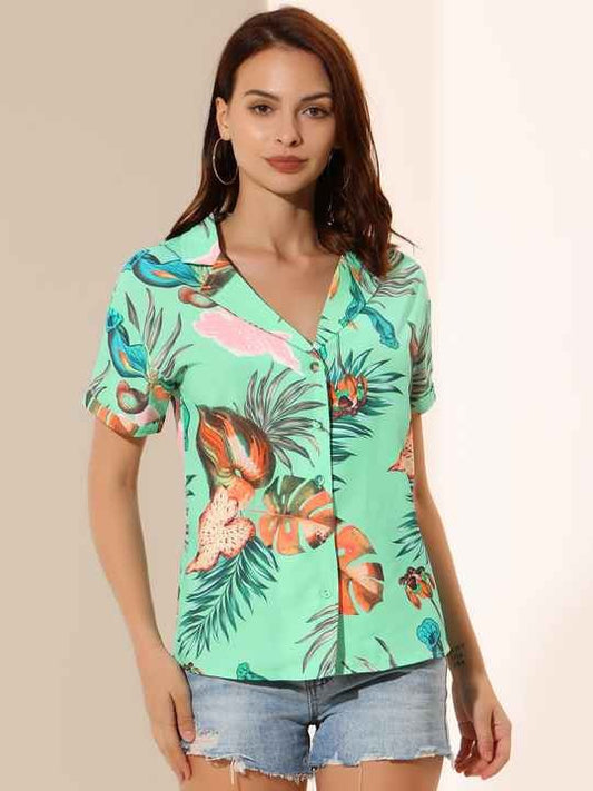 Women's Tropical Blouse