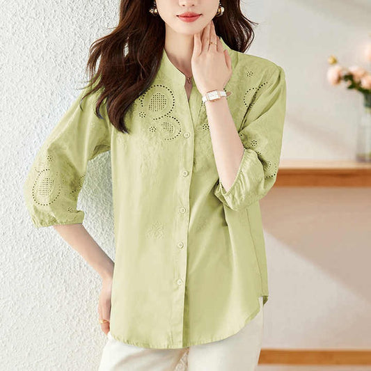 Work Elegant Cotton Shirt